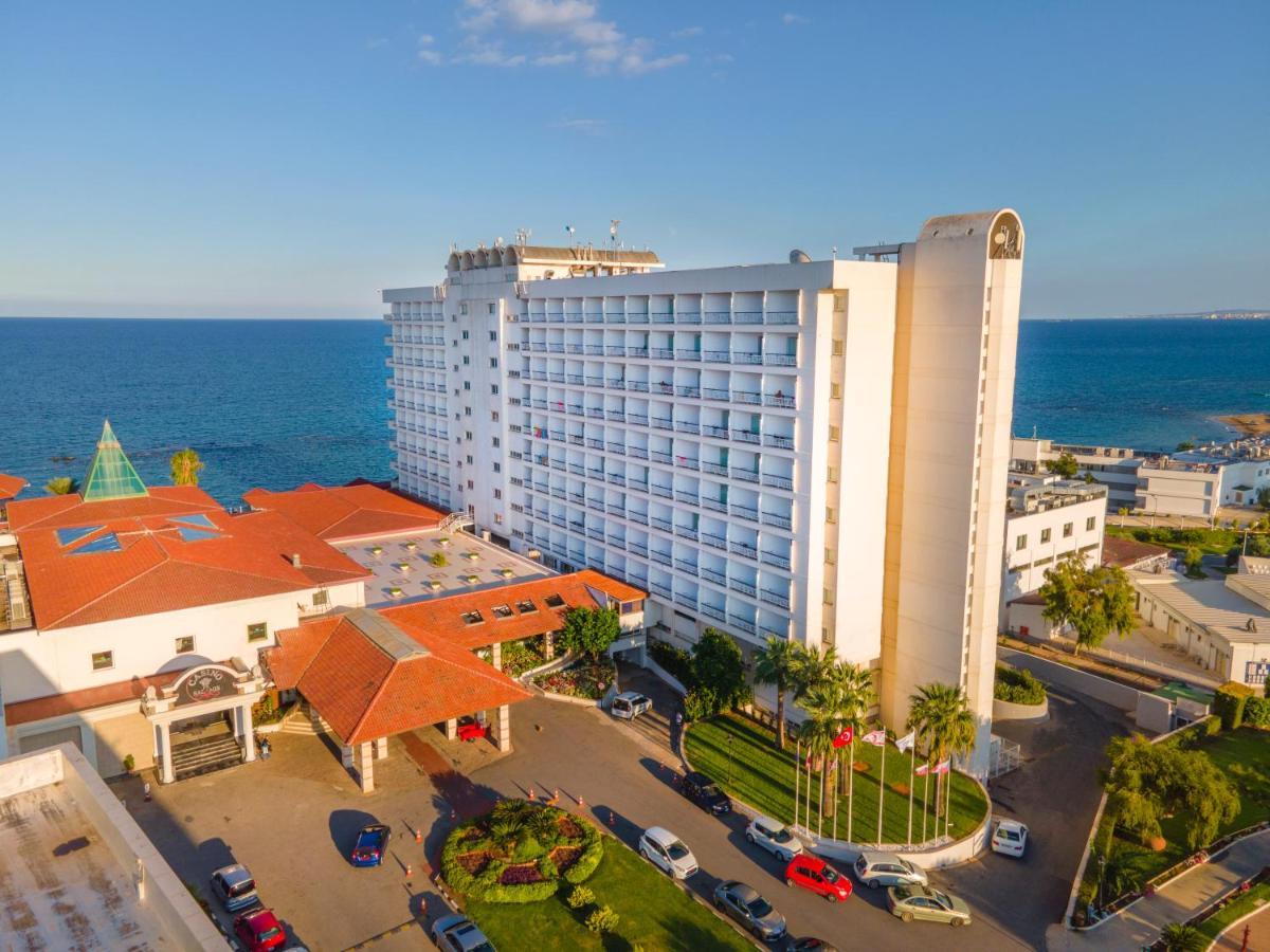 Salamis Bay Conti Hotel Resort&SPA&Casino Famagusta  Esterno foto Aerial view of the hotel